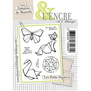 Tampon clear – Les petits papiers – L’Encre et L’Image