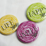 Lot de 3 Badges “La Spirale” de Quiscrap