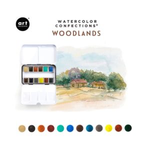 Palette Aquarelle Watercolor Confections Woodlands Prima