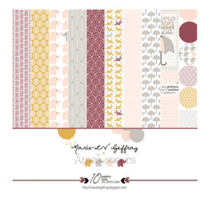 Collection 10 Papiers Ames Soeurs Marie-LN Geffray