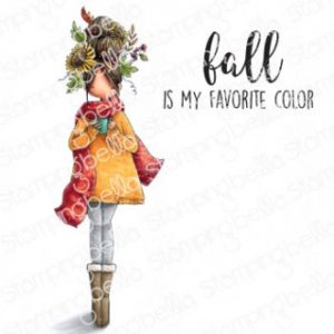 Tampon Curvy Girl Loves Autumn Stamping Bella