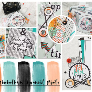Kit Minialbum Appareil Photo “Trop le Top”