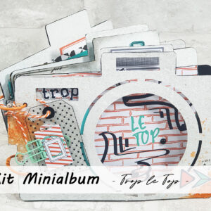 Kit Minialbum Appareil Photo « Trop le Top »