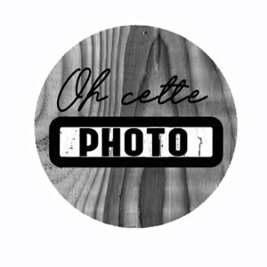 Badge  25 mm Oh Cette Photo