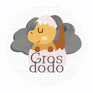 Badge 32 mm Gros Dodo