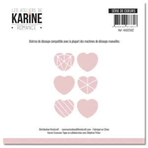 Die Romance Série de coeurs – Les Ateliers de Karine