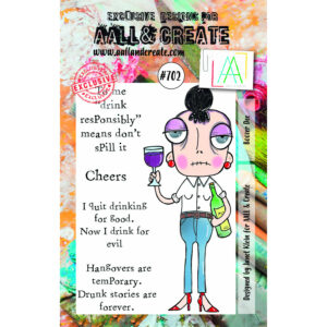 AALL and Create Stamp Set -702 Boozer Dee