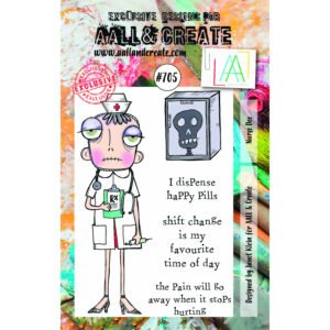 AALL and Create Stamp Set -705 Nurse Dee