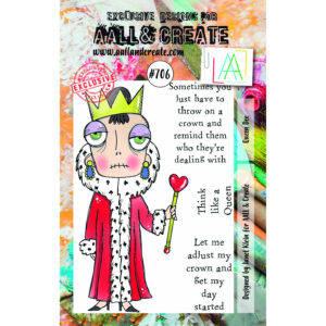 AALL and Create Stamp Set -706 Queen Dee