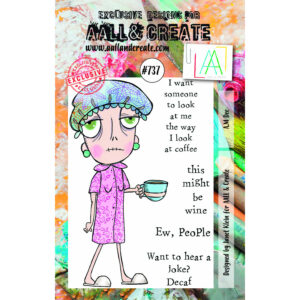AALL and Create Stamp Set -737 A.M Dee