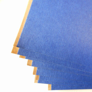 feuille papier adhésif bleu 30x30cm Lilly Pot’Colle