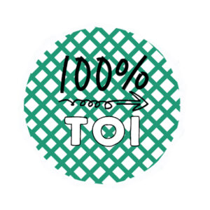 Badge 100% Toi By Quiscrap