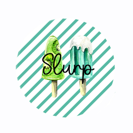 Badge 25 mm – Slurp – Quiscrap