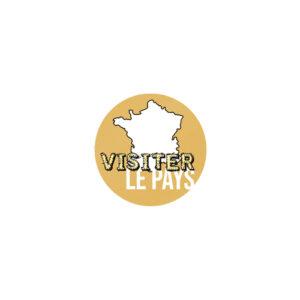 Badge – Visiter le pays – Collection HEXAGONE Tour – Quiscrap