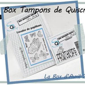 La Box Tampons de Quiscrap