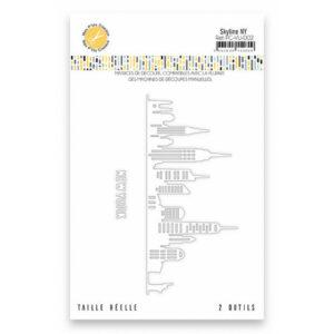 Matrices de découpe Skyline NY – Collection Verticalité urbaine – Mes P’tits Ciseaux