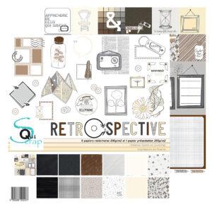 Papier Présentation des imprimés  – Collection RETROSPECTIVE – Quiscrap