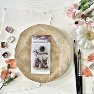 Tampons Doudou SAMOURAI – collection Soleil Levant – Chou and flowers