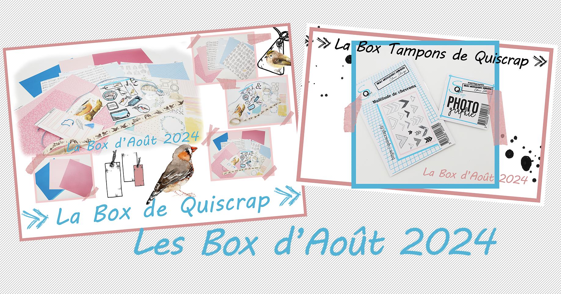 You are currently viewing Les Box d’Août 2024