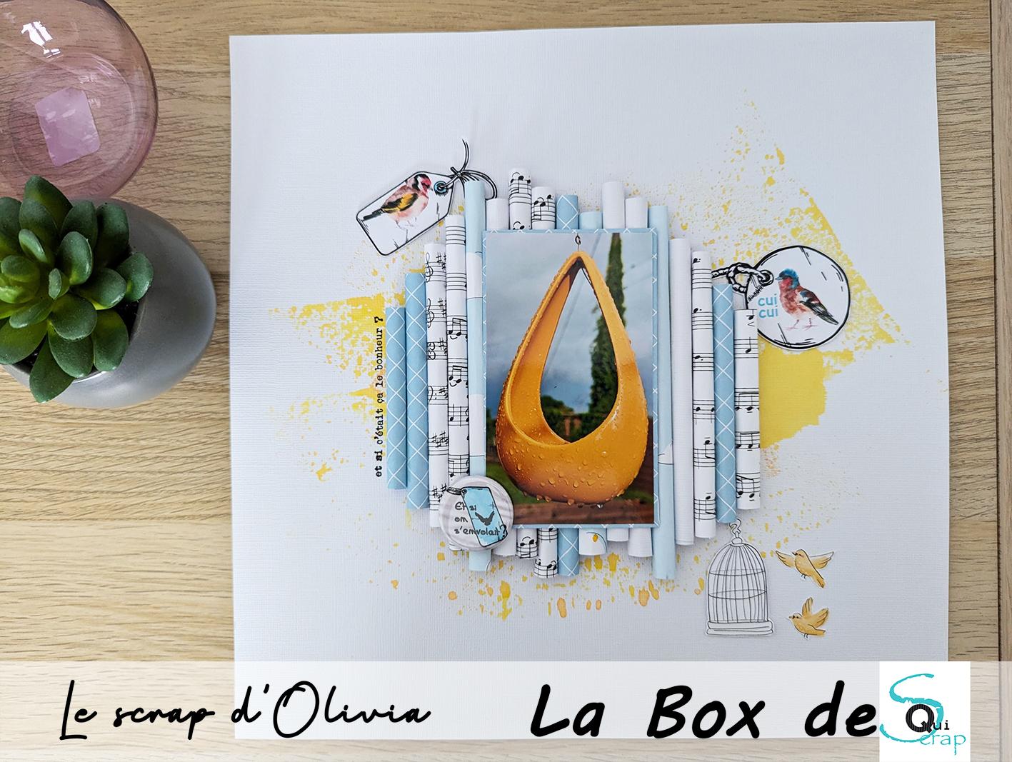 Lire la suite à propos de l’article Tuto n°3 pour la Box d’Août 2024 par Le scrap d’Olivia