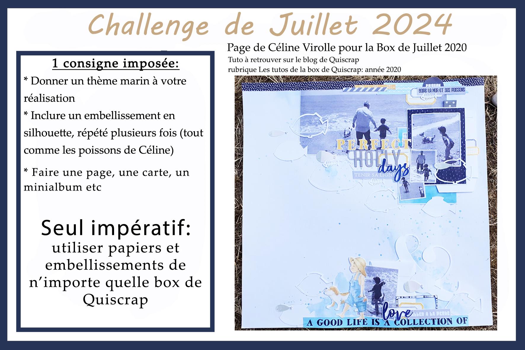 You are currently viewing Challenge de Juillet 2024