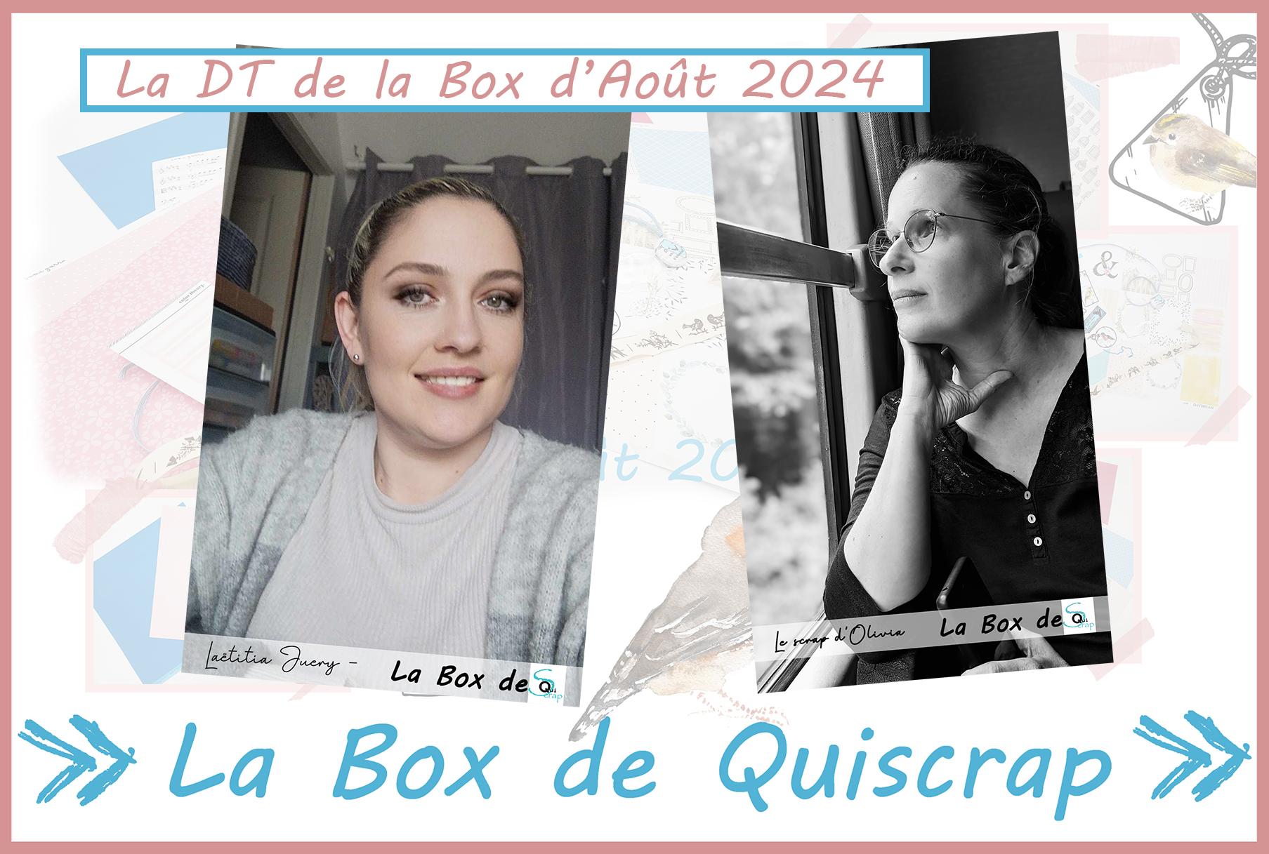 You are currently viewing Les Invitées Créatives de la Box d’Août 2024 sont…