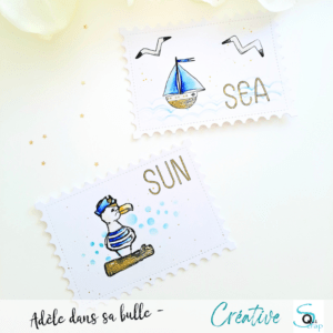 Lire la suite à propos de l’article Les timbres Sea&Sun d’Adeline