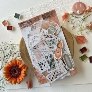 DIE CUTS Terracotta – Collection Peace and Love – Chou & Flowers