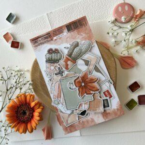 DIE CUTS PEACE AND LOVE – Collection Peace and Love – Chou & Flowers