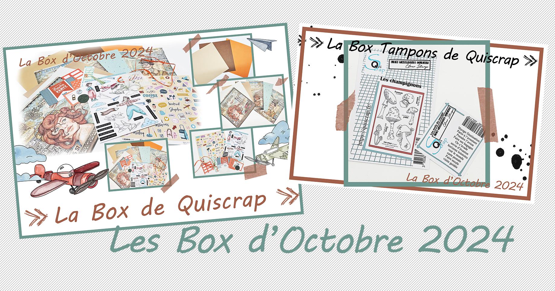 Lire la suite à propos de l’article Les Box d’Octobre 2024