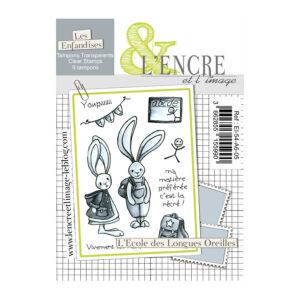 Tampon clear – L’Ecole des Longues Oreilles – L’Encre et l’Image