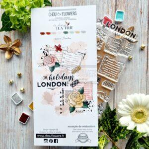 Tampons DL Texture London – Collection IT’S ALWAYS TEA TIME – Chou & Flowers