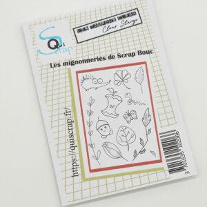 Tampons clear – Les mignonneries de Scrap Bouc – Quiscrap