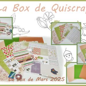 La Box de Mars 2025