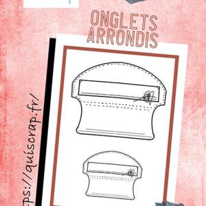 Tampon clear – Onglets arrondis – Quiscrap