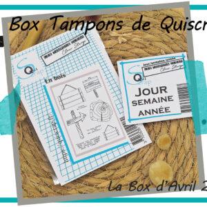 La Box Tampons de Quiscrap