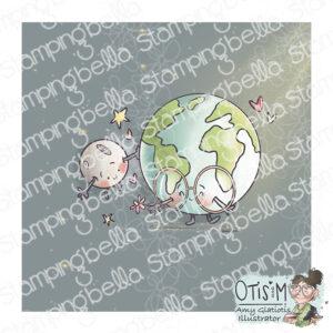 Tampons – SPEC-TACULAR Earth and moon – Stamping Bella