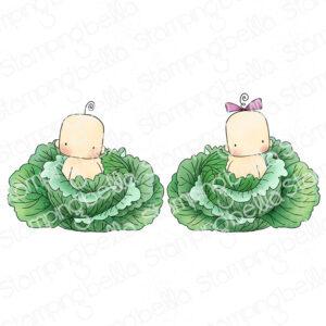 Tampons - Cabbage patch Boy & Girl - Stamping Bella