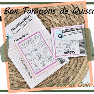 La Box Tampons de Quiscrap