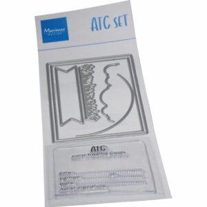 Dies + Tampons – ATC Set – Marianne Design