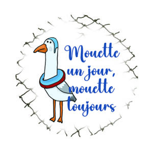 Badge – Mouette – Quiscrap