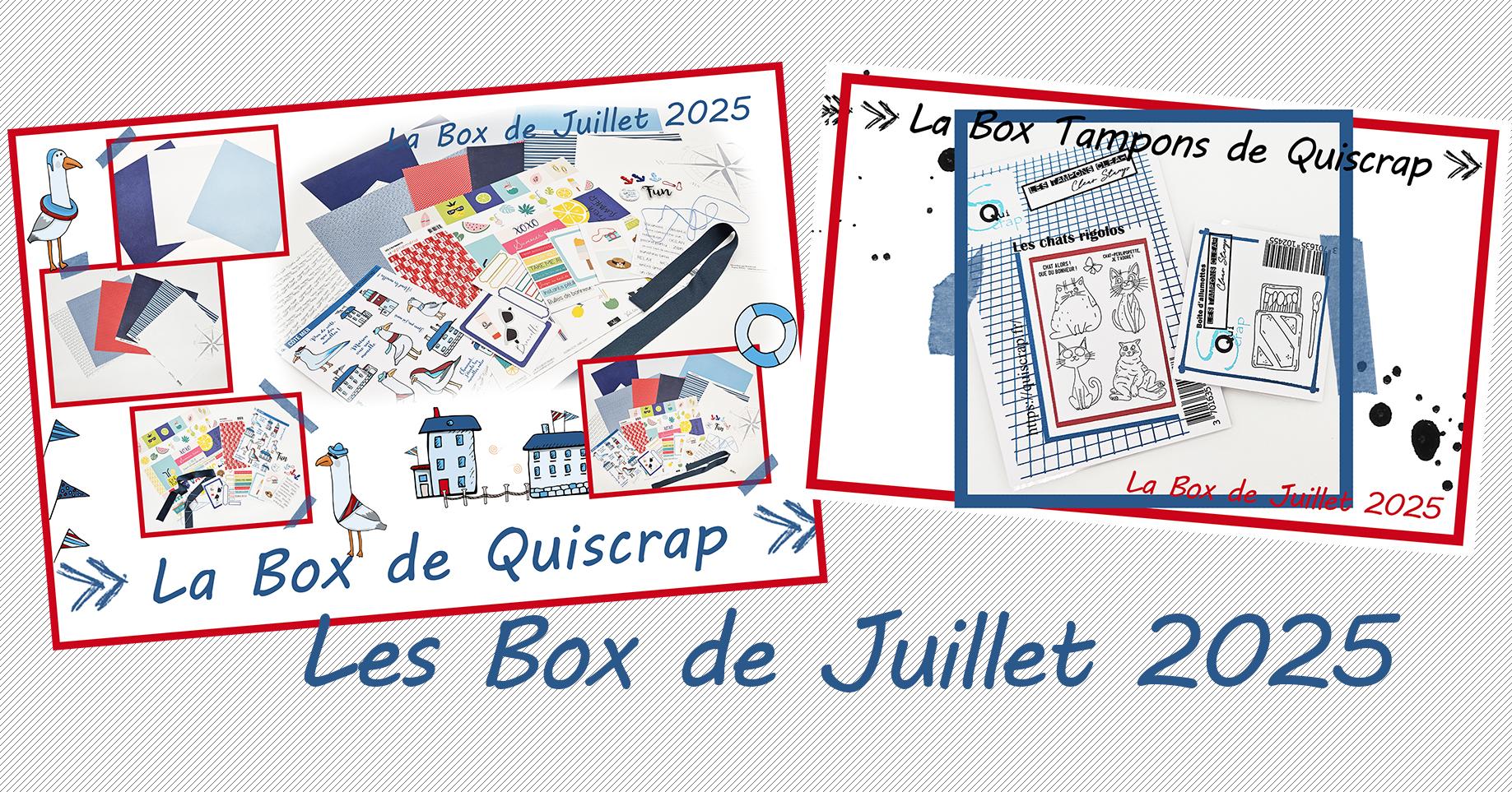You are currently viewing Les Box de Juillet 2025