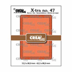 Matrice de découpe – ATC Stitch – Xtra Crealies