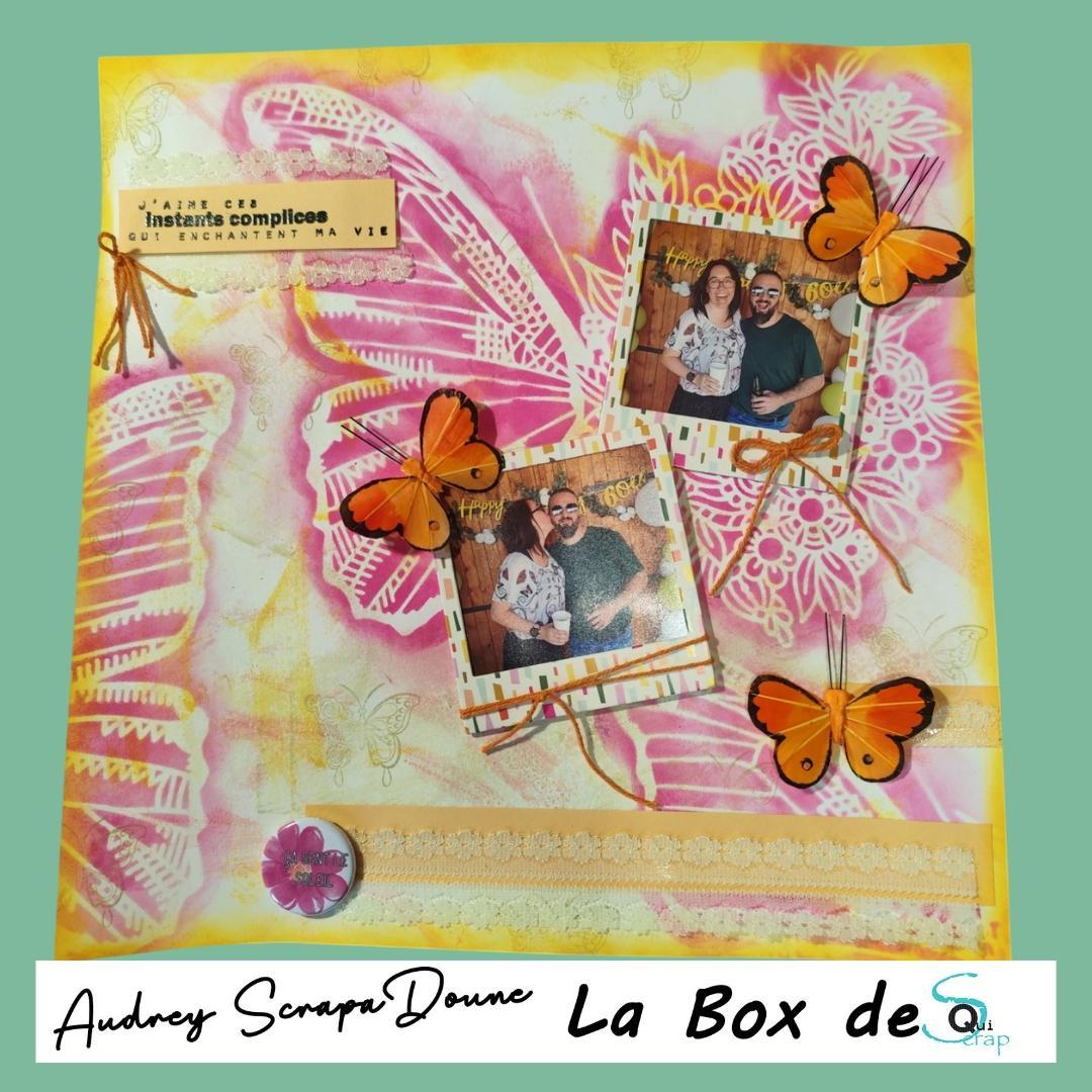 You are currently viewing Tuto n°3 pour la Box de Juin 2025 par Audrey Scrapadoune