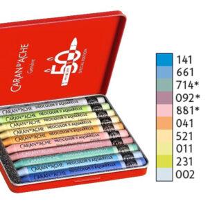 Boîte 10 Pastels NEOCOLOR™ II Aquarelle 50 ans Pastel – Édition Spéciale
