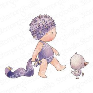 Tampons – BEACH BUNDLE GIRL WITH A SEAGULL – Stamping Bella