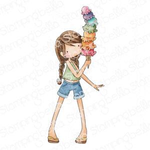 Tampons – TINY TOWNIE ALLY LOVES ICE CREAM – Stamping Bella