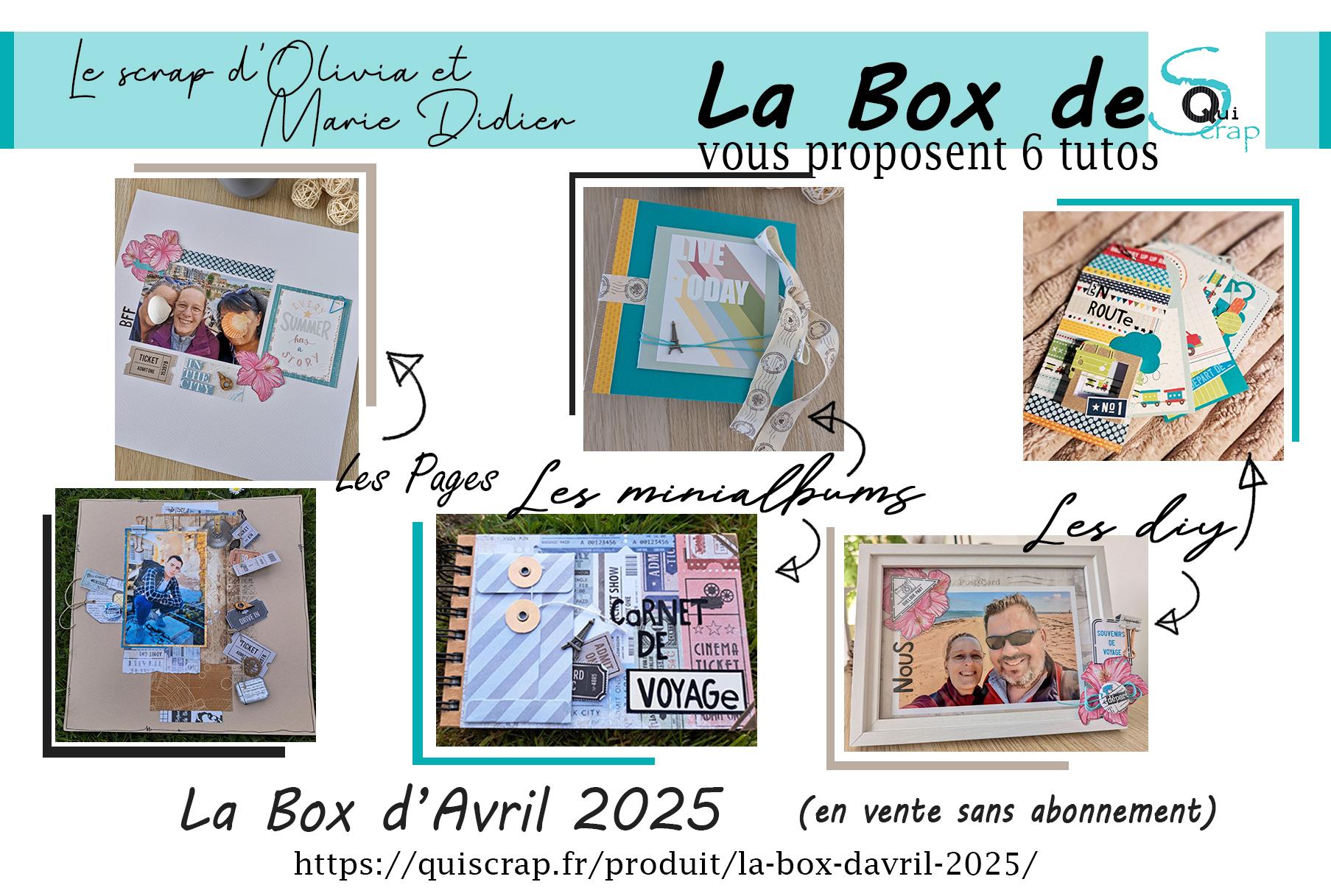 You are currently viewing 6 Tutos à réaliser avec la Box d’Avril 2025