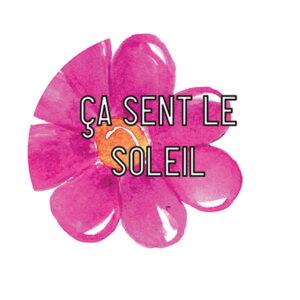 Badge – Ca sent le soleil – Quiscrap
