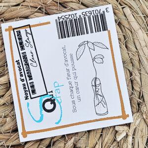Tampons clear – Noyau d’avocat – Quiscrap